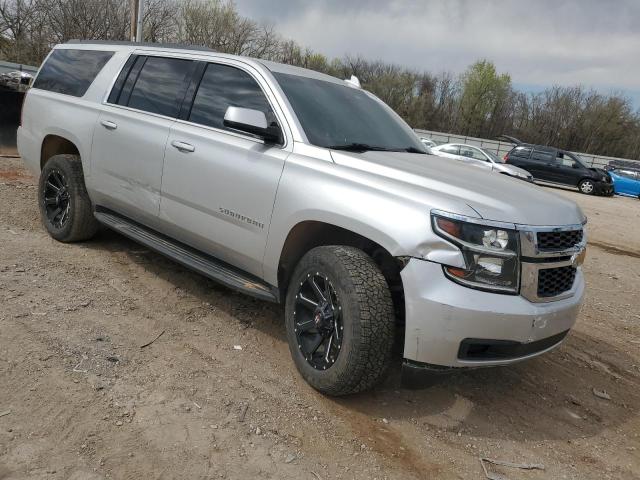 1GNSKHKC6JR277040 - 2018 CHEVROLET SUBURBAN K1500 LT SILVER photo 4