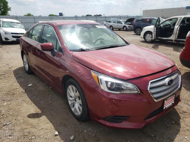 4S3BNBC66F3029807 - 2015 SUBARU LEGACY 2.5I PREMIUM RED photo 1