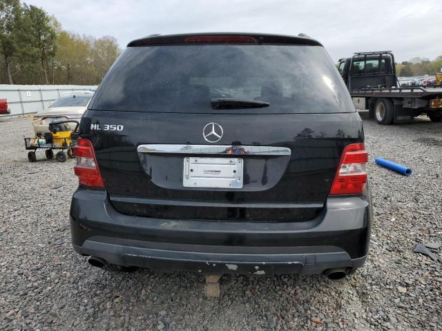 4JGBB86E56A075506 - 2006 MERCEDES-BENZ ML 350 BLACK photo 6