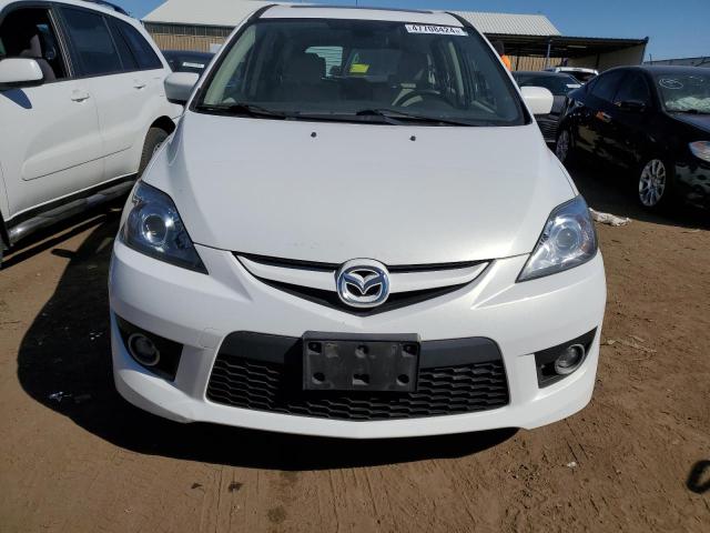 JM1CR293590336249 - 2009 MAZDA 5 WHITE photo 5