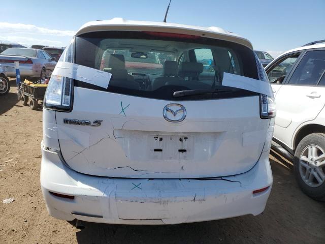 JM1CR293590336249 - 2009 MAZDA 5 WHITE photo 6