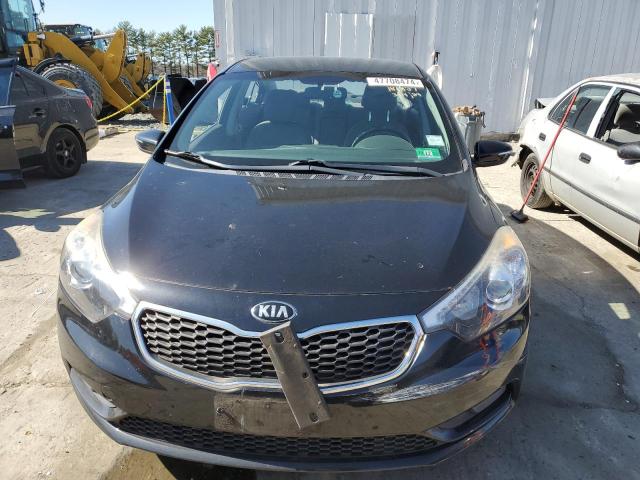 KNAFX4A83E5148877 - 2014 KIA FORTE EX BLACK photo 5