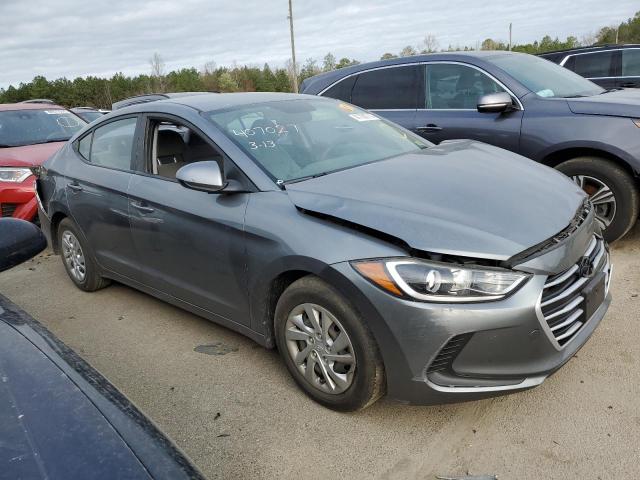 KMHD74LF9HU152198 - 2017 HYUNDAI ELANTRA SE GRAY photo 4