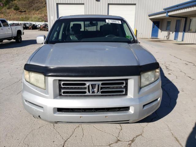 2HJYK16516H544190 - 2006 HONDA RIDGELINE RTL SILVER photo 5