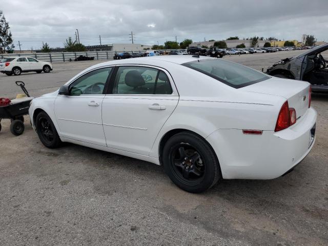 1G1ZB5EB0AF177017 - 2010 CHEVROLET MALIBU LS WHITE photo 2