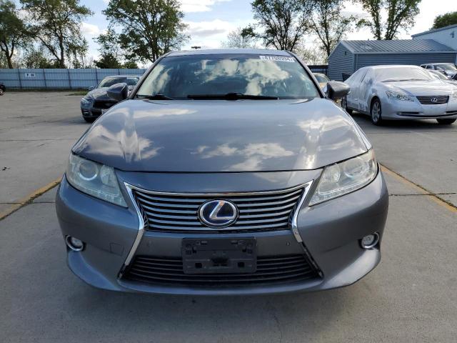 JTHBW1GG6E2049391 - 2014 LEXUS ES 300H GRAY photo 5