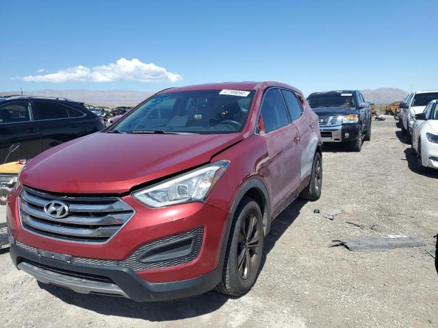 5XYZT3LB0EG225467 - 2014 HYUNDAI SANTA FE S RED photo 1