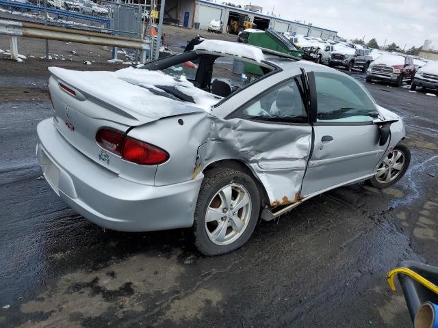 1G1JF12T617293288 - 2001 CHEVROLET CAVALIER Z24 SILVER photo 3