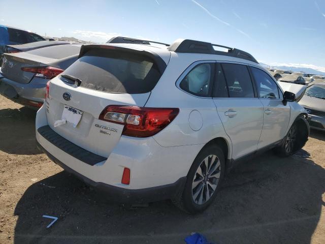 4S4BSEJC4F3228191 - 2015 SUBARU OUTBACK 3.6R LIMITED WHITE photo 3