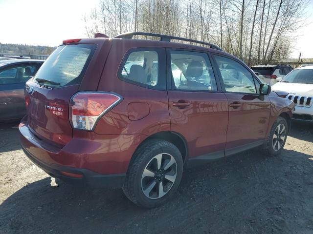 JF2SJABC2HH517916 - 2017 SUBARU FORESTER 2.5I MAROON photo 3