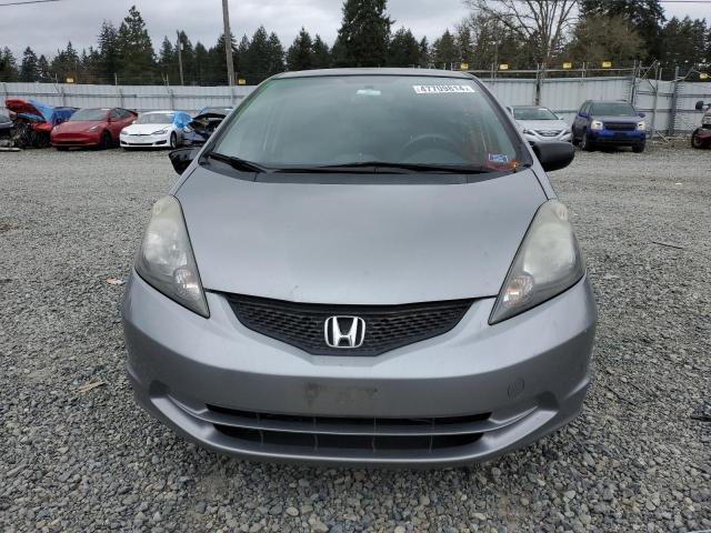 JHMGE88209S035562 - 2009 HONDA FIT SILVER photo 5