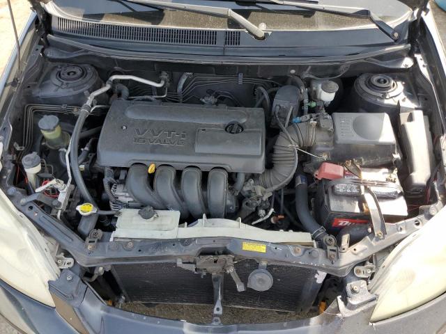 2T1KR32E63C138290 - 2003 TOYOTA COROLLA MA XR BLACK photo 11