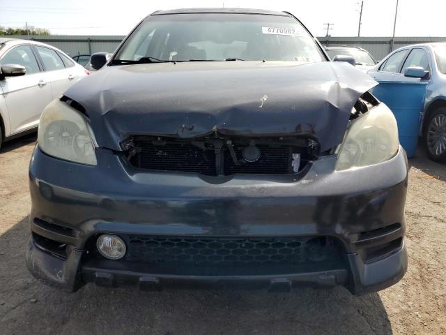 2T1KR32E63C138290 - 2003 TOYOTA COROLLA MA XR BLACK photo 5