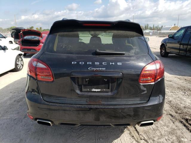 WP1AA2A23CLA10911 - 2012 PORSCHE CAYENNE BLACK photo 6