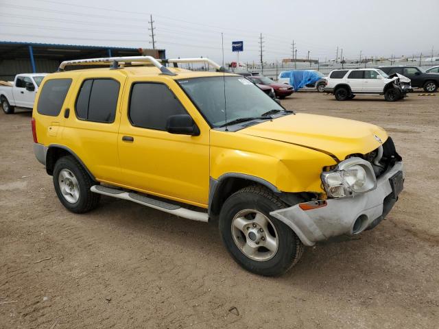 5N1ED28Y82C603825 - 2002 NISSAN XTERRA XE YELLOW photo 4