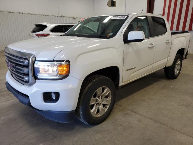 1GTG5CEA6G1185534 - 2016 GMC CANYON SLE WHITE photo 1