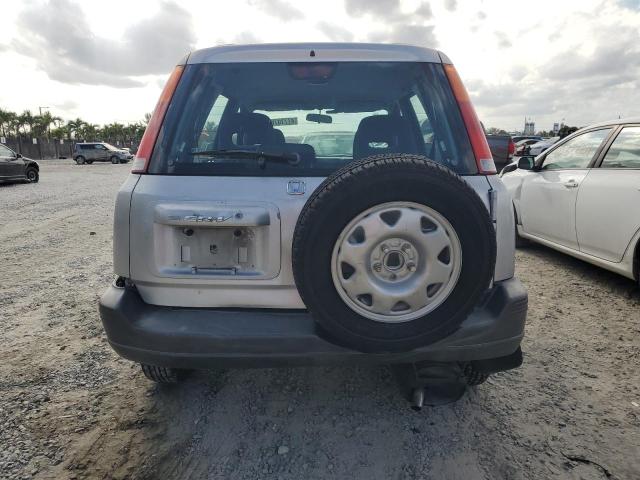 JHLRD28451S010966 - 2001 HONDA CR-V LX SILVER photo 6