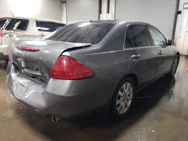 1HGCM66527A051173 - 2007 HONDA ACCORD EX GRAY photo 3