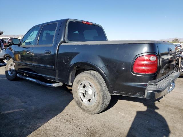 1FTRW07L43KA65562 - 2003 FORD F150 SUPERCREW BLACK photo 2