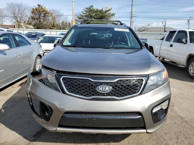 5XYKWDA22DG398181 - 2013 KIA SORENTO SX GRAY photo 5