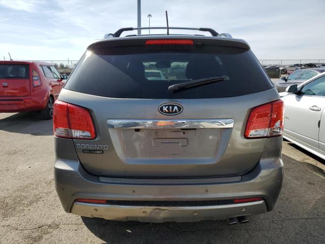 5XYKWDA22DG398181 - 2013 KIA SORENTO SX GRAY photo 6