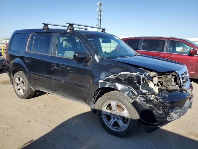 5FNYF4H56CB068625 - 2012 HONDA PILOT EXL BLACK photo 4