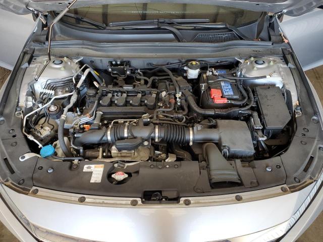 1HGCV1F1XMA021797 - 2021 HONDA ACCORD LX GRAY photo 11