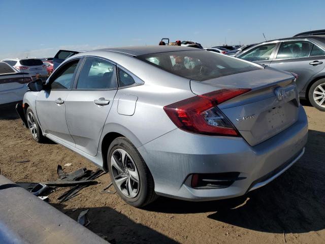 19XFC2F67LE015051 - 2020 HONDA CIVIC LX GRAY photo 2