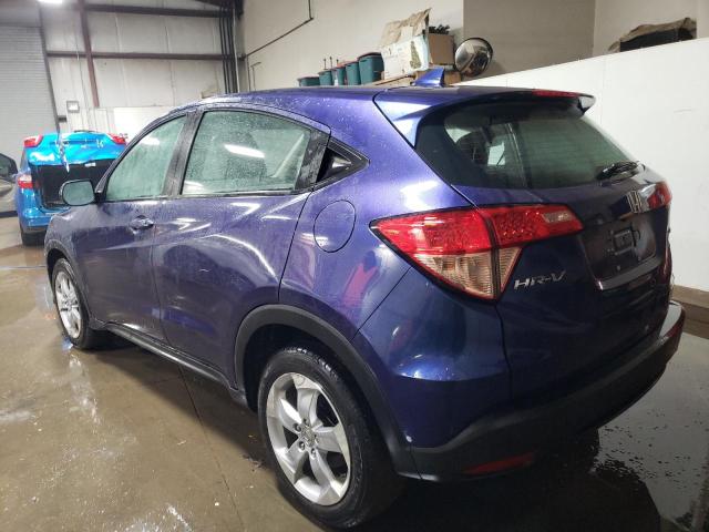 3CZRU6H31GM752479 - 2016 HONDA HR-V LX BLUE photo 2