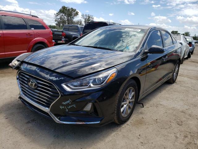 5NPE24AA7JH707843 - 2018 HYUNDAI SONATA ECO BLACK photo 1