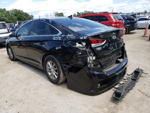 5NPE24AA7JH707843 - 2018 HYUNDAI SONATA ECO BLACK photo 2