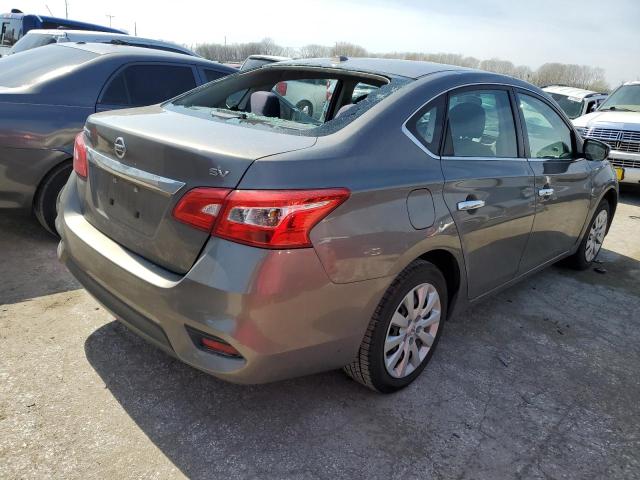 3N1AB7AP9HL645427 - 2017 NISSAN SENTRA S GRAY photo 3