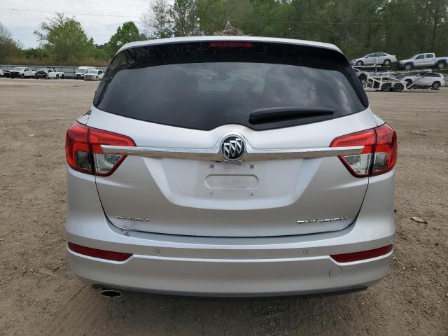 LRBFXASA6HD001626 - 2017 BUICK ENVISION PREFERRED SILVER photo 6