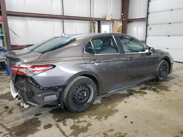 4T1B11HK6JU124975 - 2018 TOYOTA CAMRY L GRAY photo 3