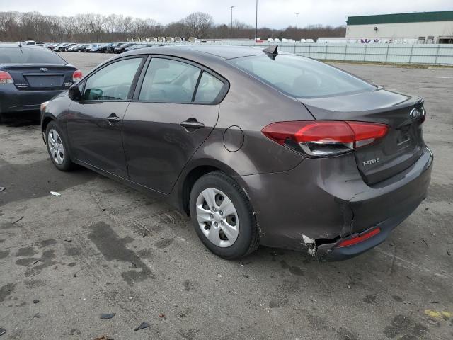 3KPFK4A76HE108049 - 2017 KIA FORTE LX BROWN photo 2