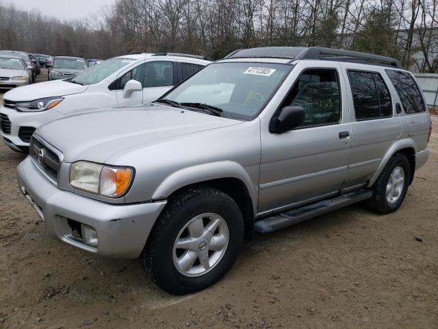 JN8DR09Y12W746381 - 2002 NISSAN PATHFINDER LE SILVER photo 1