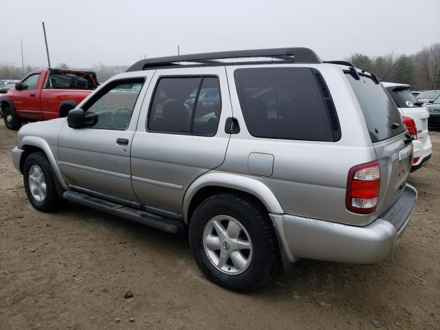 JN8DR09Y12W746381 - 2002 NISSAN PATHFINDER LE SILVER photo 2
