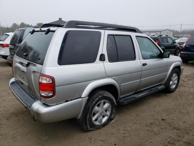 JN8DR09Y12W746381 - 2002 NISSAN PATHFINDER LE SILVER photo 3