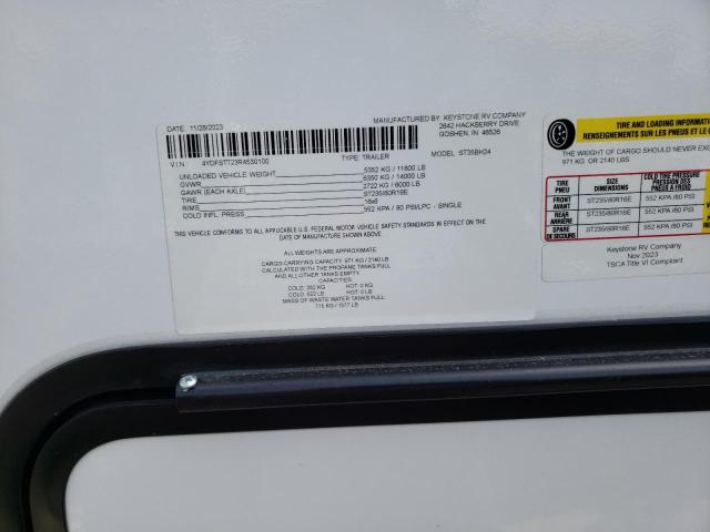 4YDFSTT23R4530100 - 2024 KEYSTONE SPRINTER TWO TONE photo 12