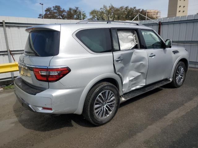 JN8AY2BD8P9692866 - 2023 NISSAN ARMADA SL SILVER photo 3