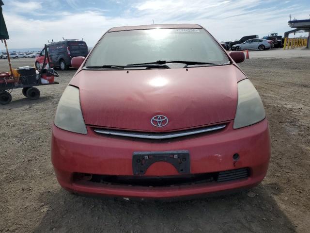 JTDKB20U487804614 - 2008 TOYOTA PRIUS RED photo 5