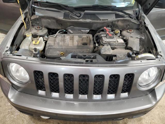 1C4NJPBB5CD511341 - 2012 JEEP PATRIOT SPORT GRAY photo 12