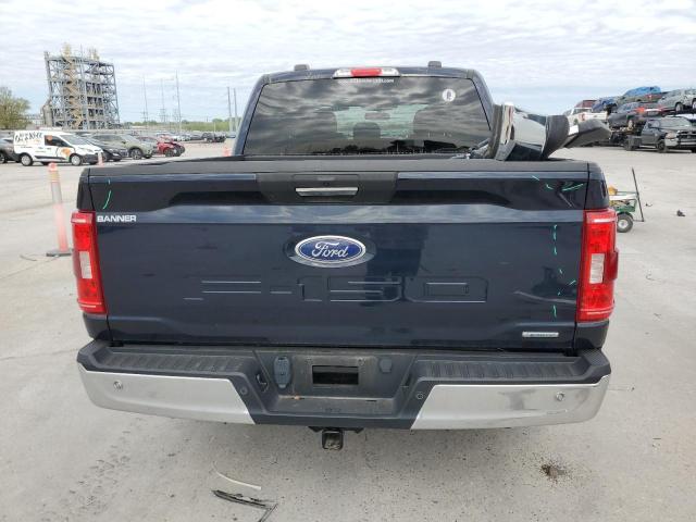 1FTEW1CP0MKE33024 - 2021 FORD F150 SUPERCREW BLUE photo 6