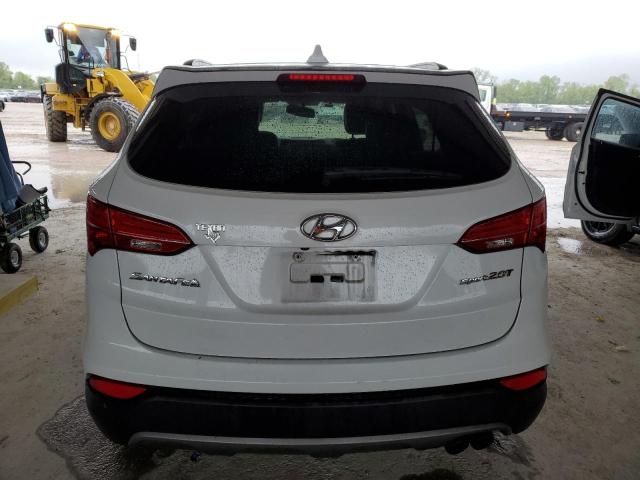 5XYZW3LA5EG230548 - 2014 HYUNDAI SANTA FE S WHITE photo 6