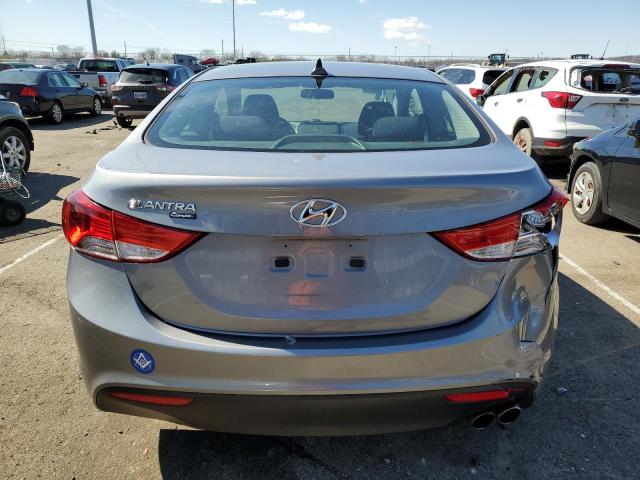 KMHDH6AE8DU005075 - 2013 HYUNDAI ELANTRA CO GS SILVER photo 6