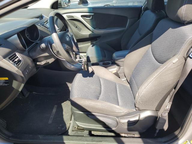 KMHDH6AE8DU005075 - 2013 HYUNDAI ELANTRA CO GS SILVER photo 7