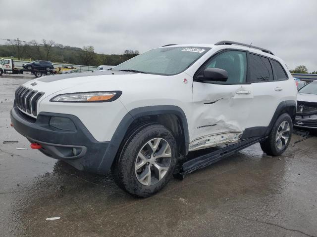 1C4PJMBB4JD569185 - 2018 JEEP CHEROKEE TRAILHAWK WHITE photo 1
