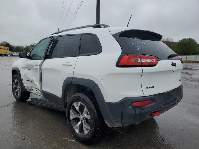 1C4PJMBB4JD569185 - 2018 JEEP CHEROKEE TRAILHAWK WHITE photo 2