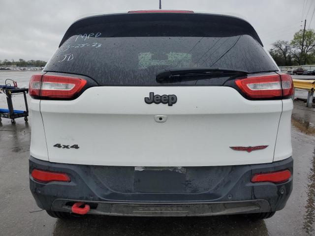 1C4PJMBB4JD569185 - 2018 JEEP CHEROKEE TRAILHAWK WHITE photo 6