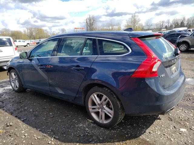 YV140MEK6F1246874 - 2015 VOLVO V60 PREMIER BLUE photo 2